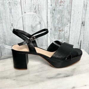 Leather platform sandals Mercanti Fiorentini
